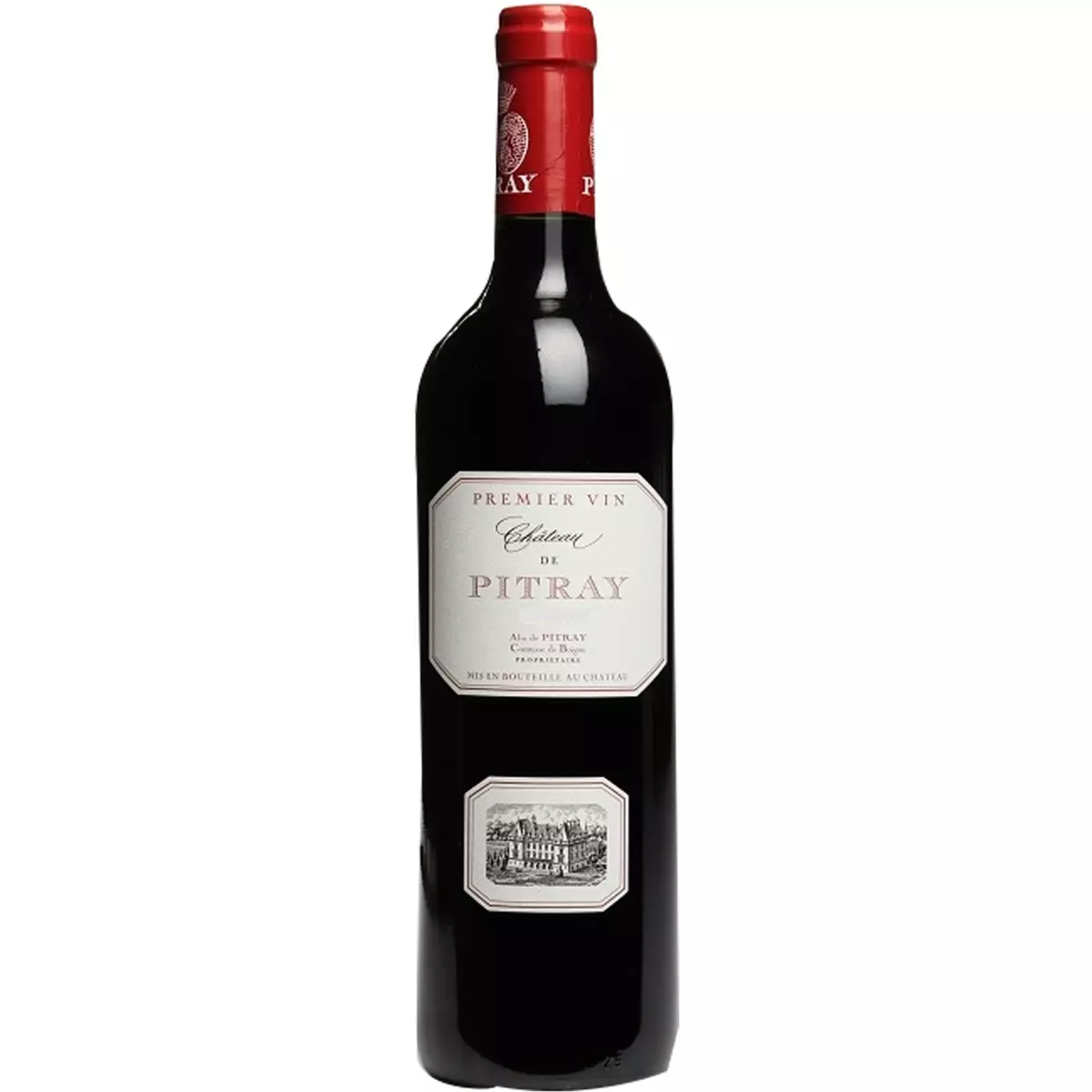 Vin rouge AOP Castillon-Côtes-de-Bordeaux Château de Pitray Comtesse de Boigne 75cl