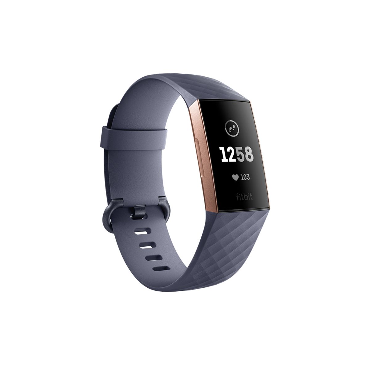 FIT BIT Tracker d'activité - Charge 3 - Bluetooth - Rose gold/ Gris