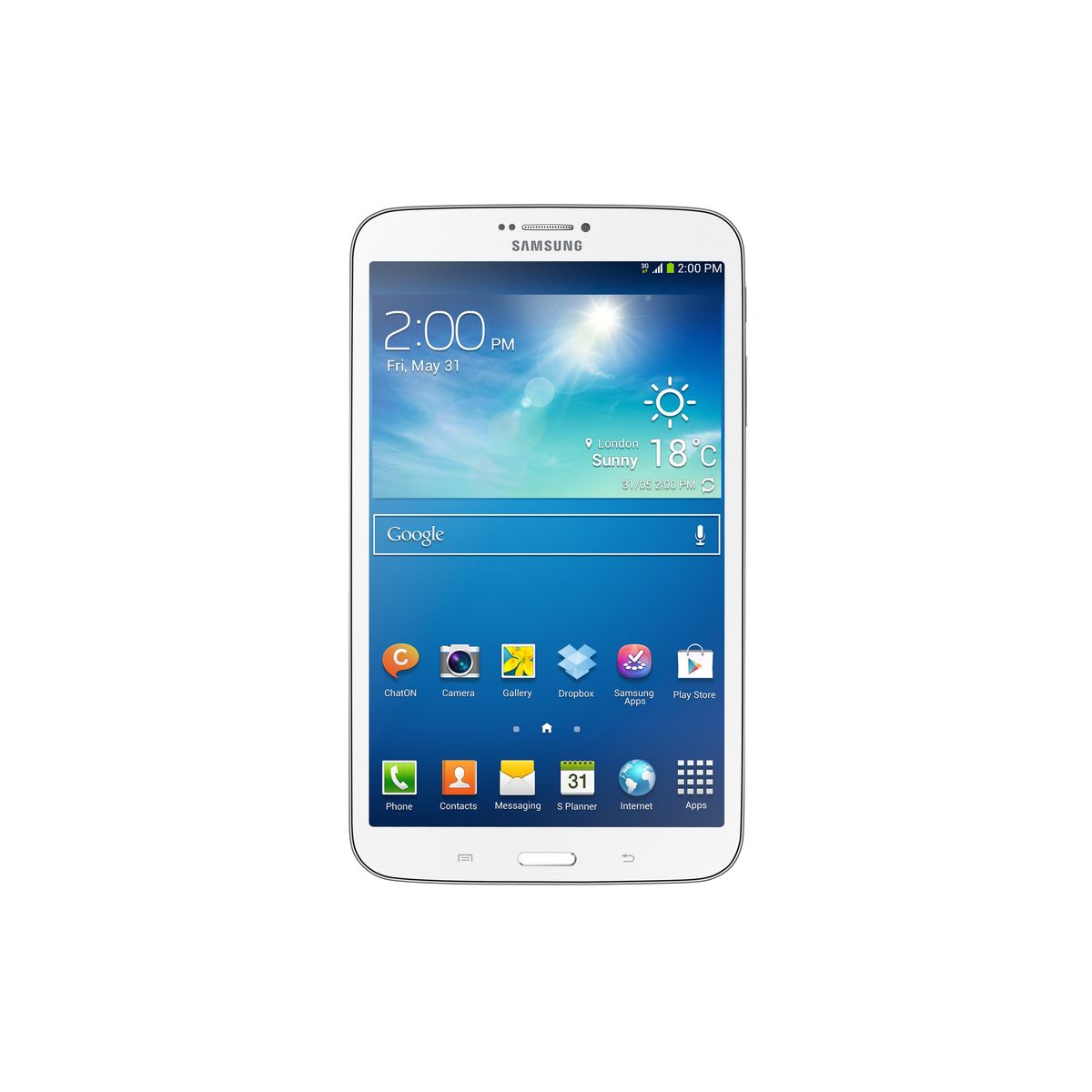 SAMSUNG Tablette tactile Galaxy Tab 3 8.0 pouces Blanc 3G 16 Go