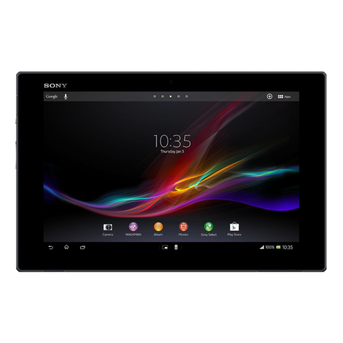 SONY Tablette tactile Xperia Tablet Z 10.1 pouces Noir 16 Go