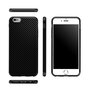 MOXIE Coque souple Carbon pour Iphone 6 / 6S - Noir