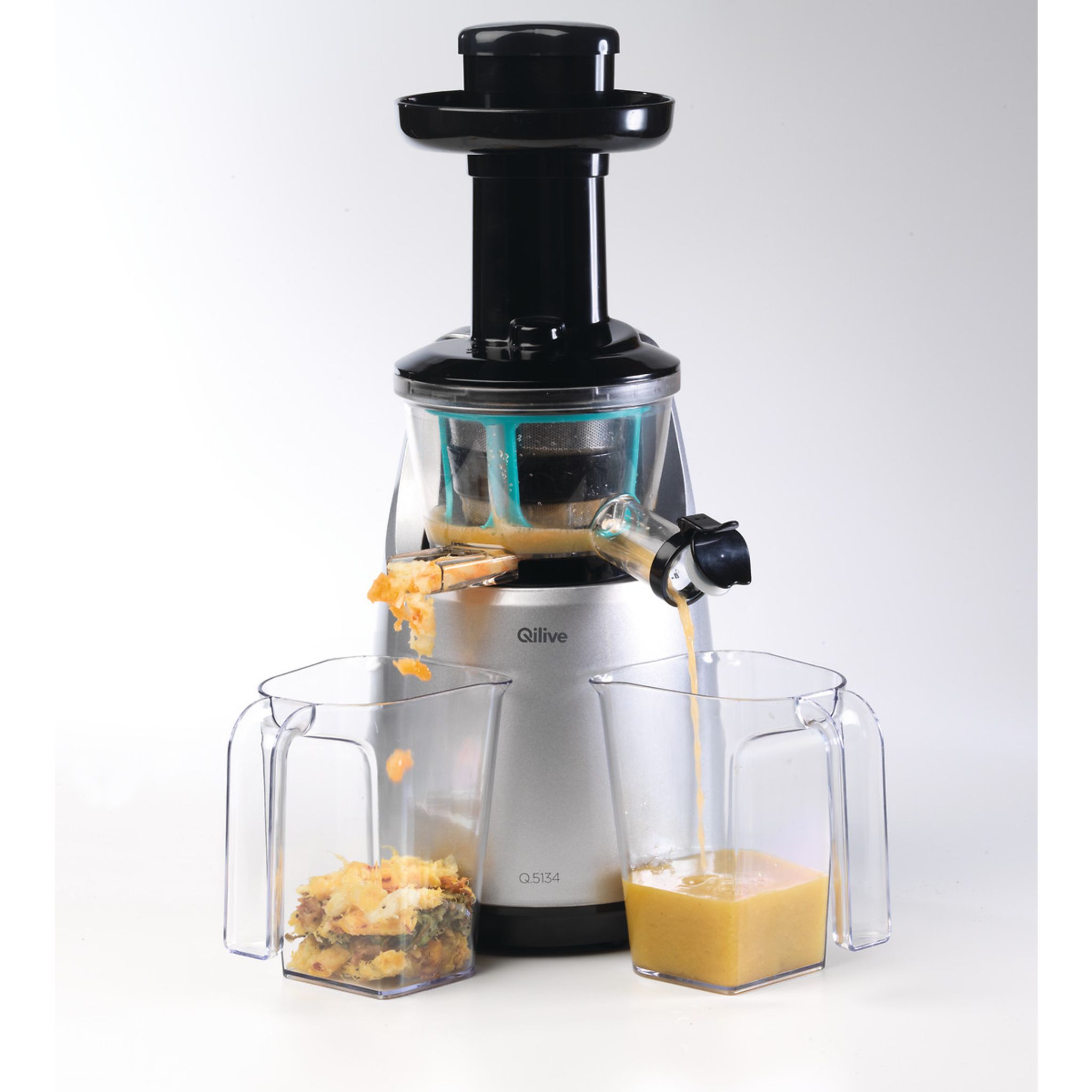 Voir la diapositive 5 : QILIVE Extracteur de jus AJE328