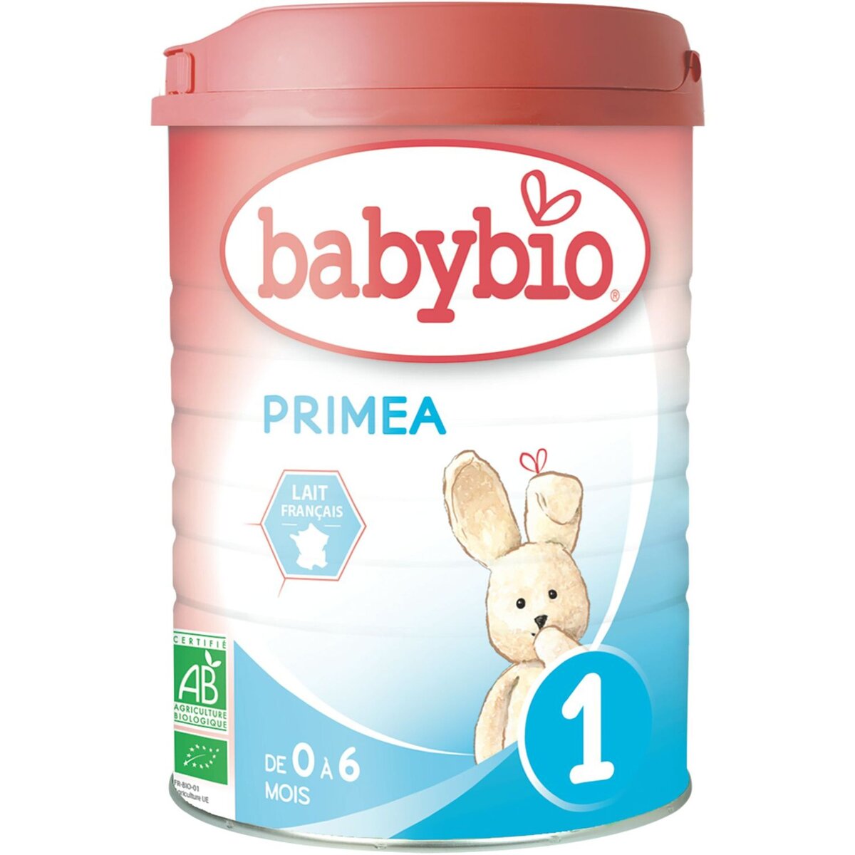 BABYBIO Primea lait 1er âge en poudre bio dès la naissance 900g