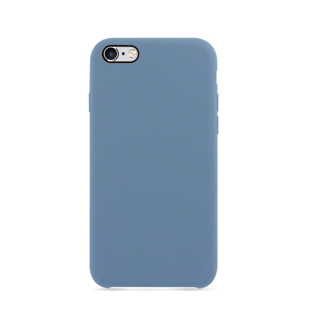 MOXIE Coque BeFluo pour Iphone 6 - Bleu acier - Polycarbonate et silicone