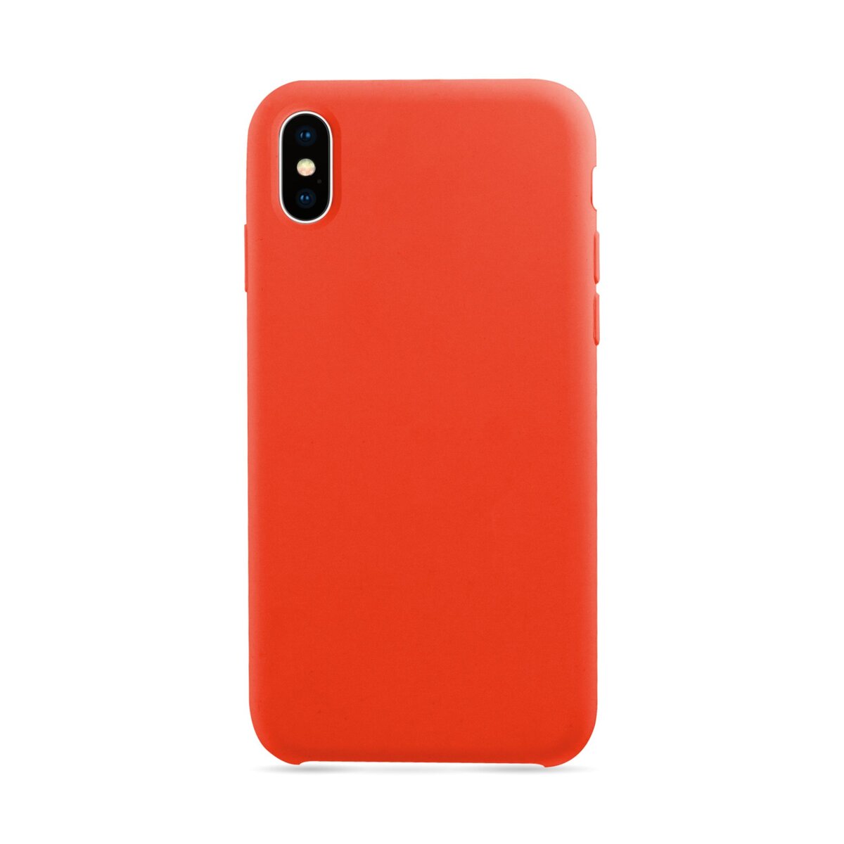 MOXIE Coque BeFluo pour Iphone X - Orange - Polycarbonate et silicone