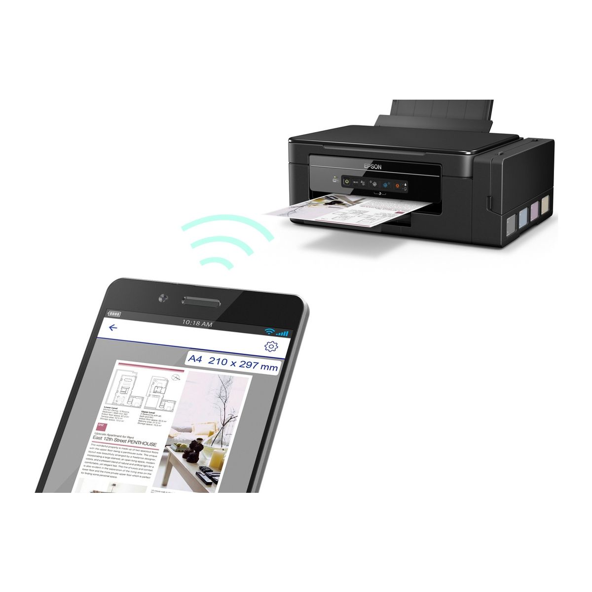 EPSON Imprimante jet d'encre ECOTANK ET-2600