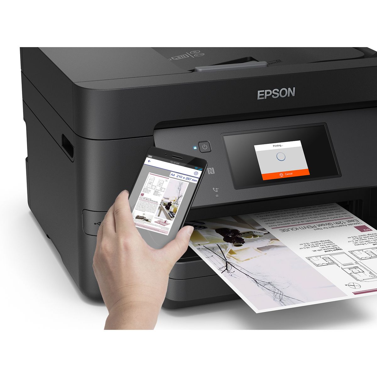 EPSON Imprimante Multifonction - Jet d'encre - WORKFORCE 3720DWF