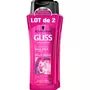 GLISS Gliss Shampooing brillance lumière kératine cheveux ternes 2x250ml 2x250ml