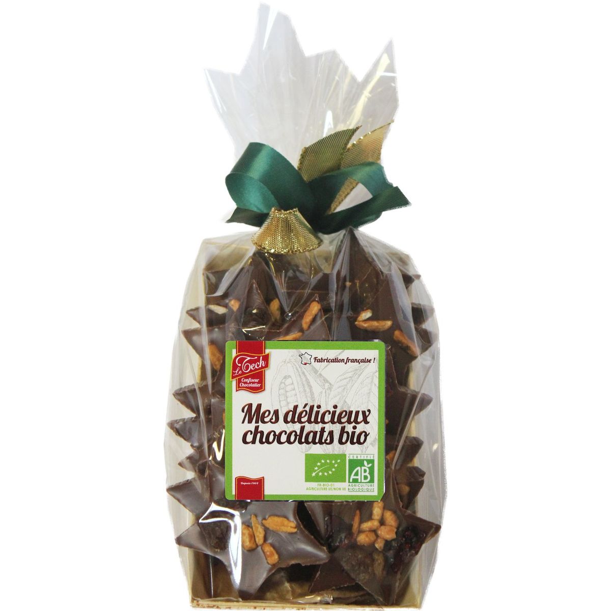 LE TECH Le Tech mendians bio chocolat au lait 120g