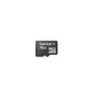SANDISK Micro SDHC 16 Go + Adaptateur - Carte mémoire