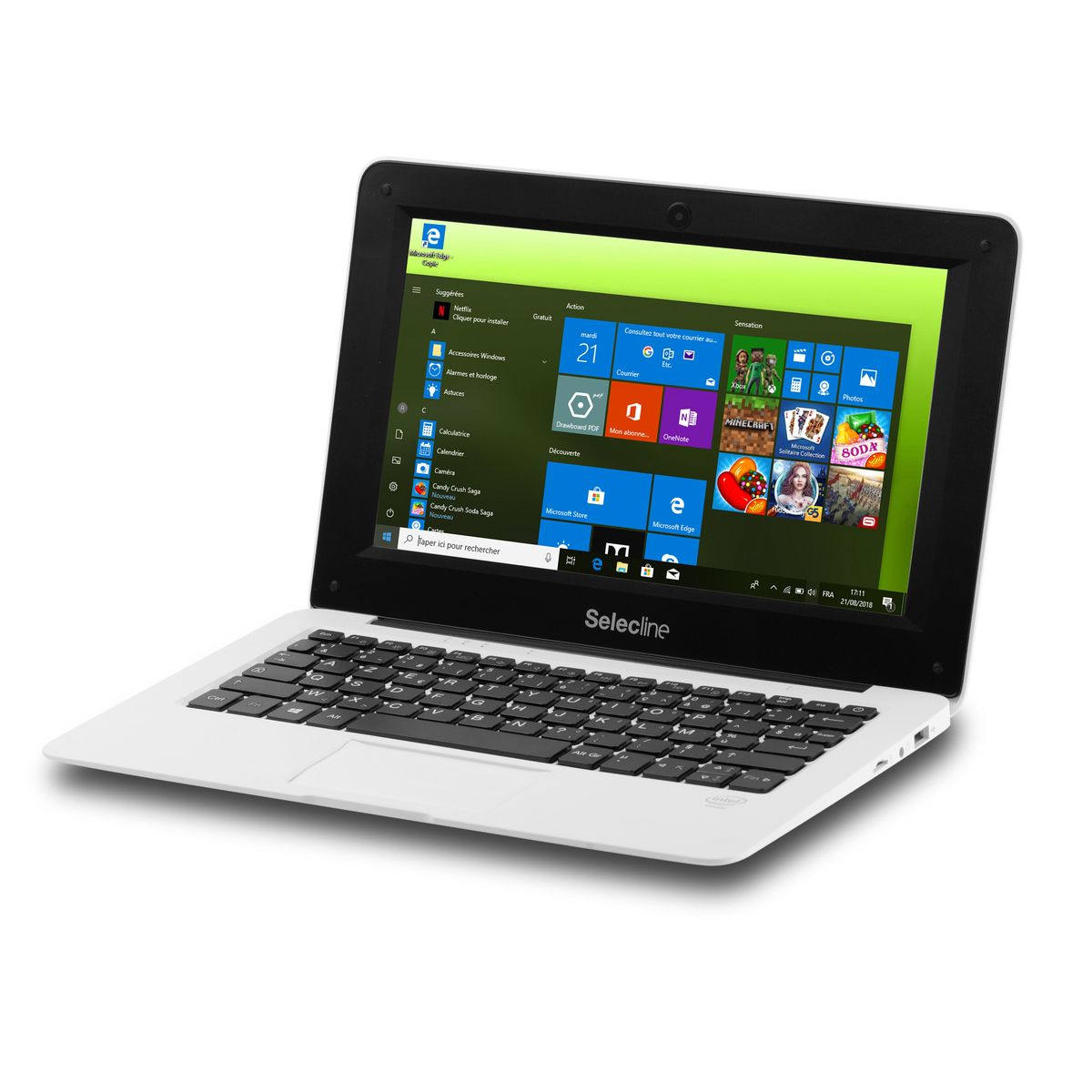 SELECLINE Ordinateur portable - Notebook 899959 - 32 Go - Blanc