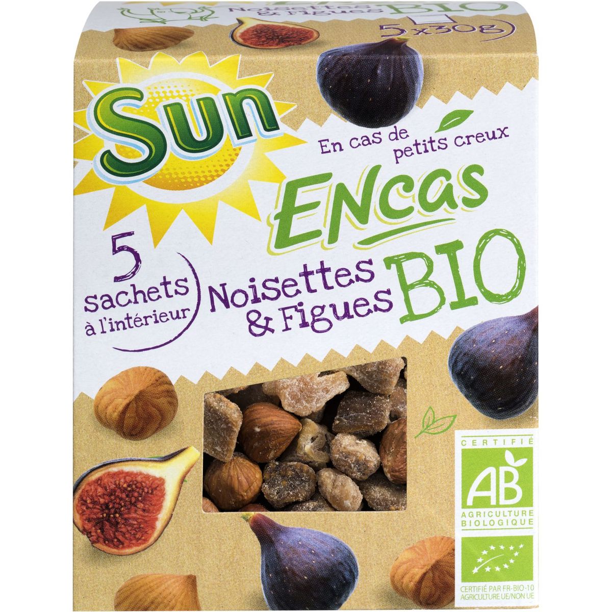 SUN Sun encas noix figue bio 150g