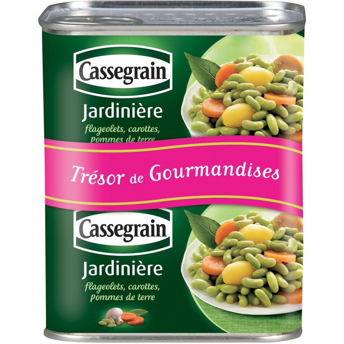 CASSEGRAIN Cassegrain jardinière 2x265g