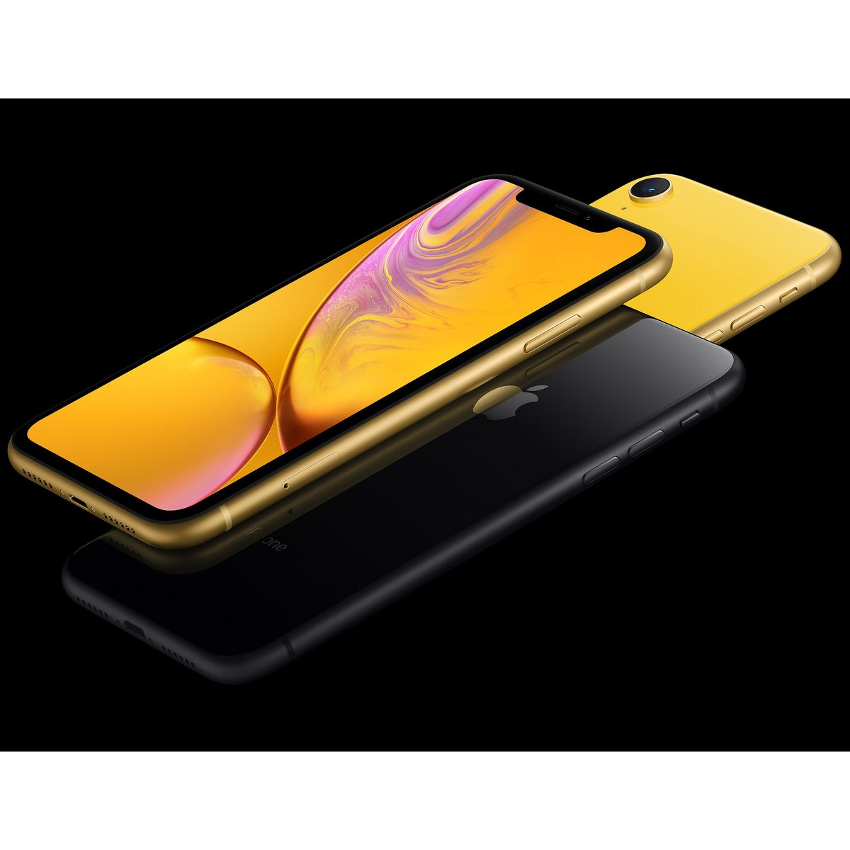 APPLE iPhone - XR - 64 Go - 6.1 pouces - Jaune - 4G