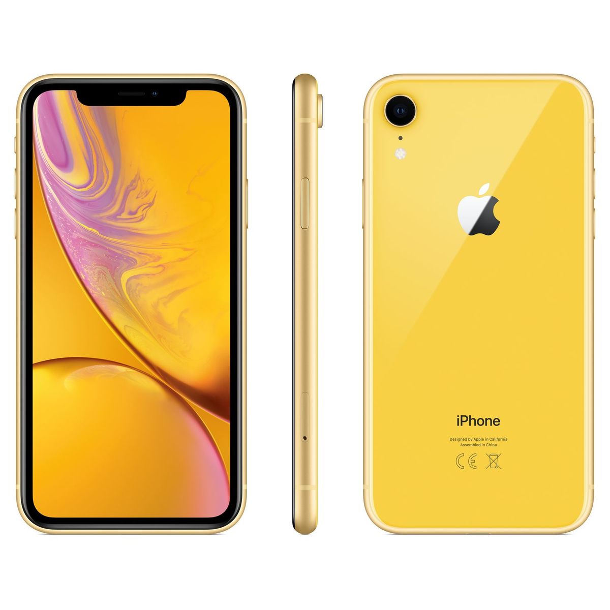 APPLE iPhone - XR - 64 Go - 6.1 pouces - Jaune - 4G