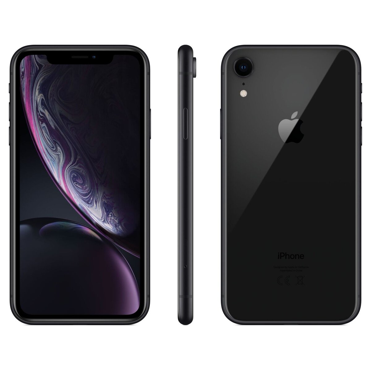 APPLE iPhone - XR - 256 Go - 6.1 pouces - Noir - 4G