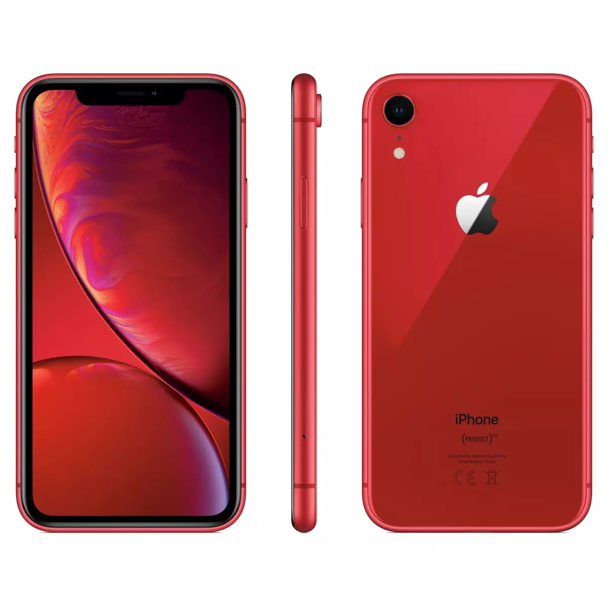 APPLE iPhone - XR - 128 Go - 6.1 pouces - Product rouge - 4G