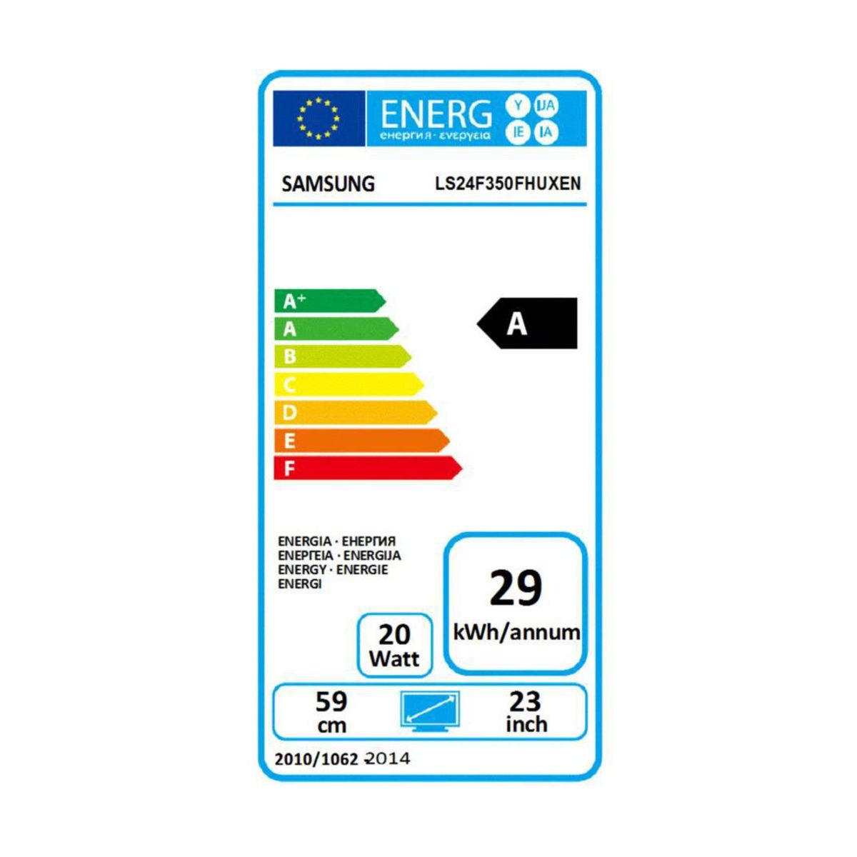 SAMSUNG Ecran PC S24F350F