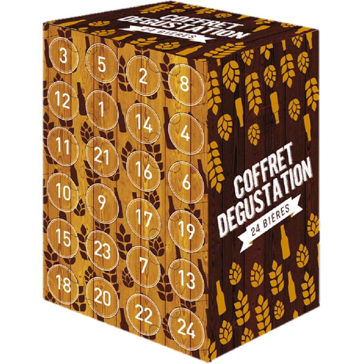 Calendrier de l'avent bière 5,6° -24x33cl
