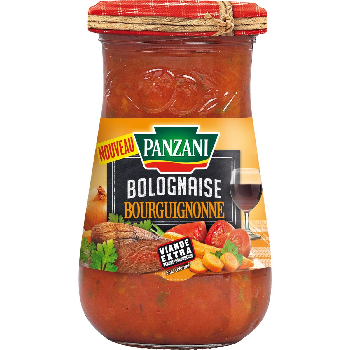 PANZANI Panzani sauce bolognaise bourguignonne 210g