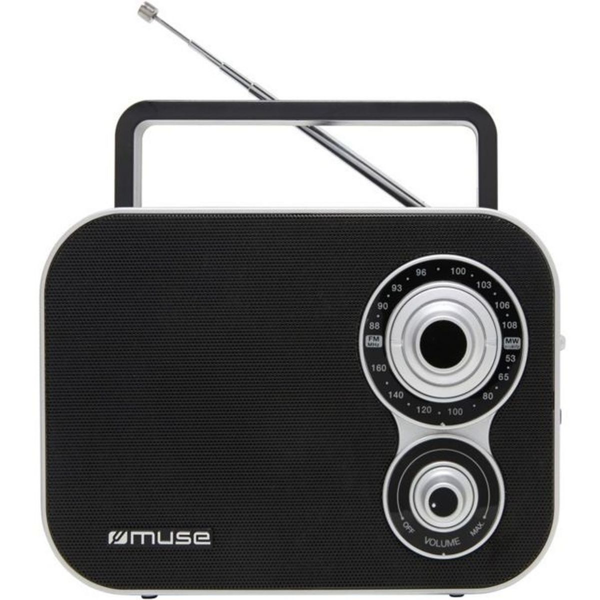 MUSE Radio portable - Noir - M-051 R