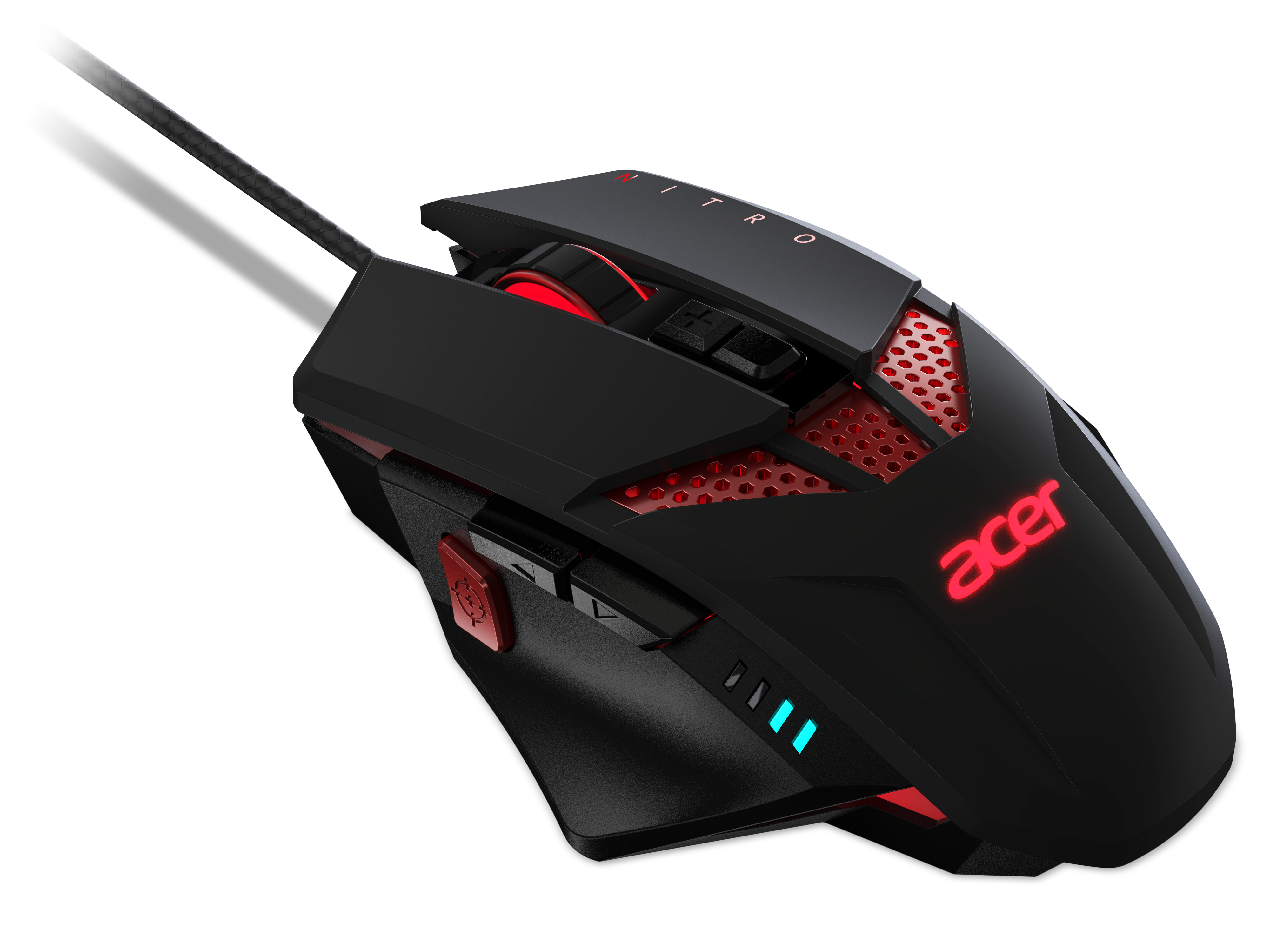Voir la diapositive 3 : ACER Souris gamer Nitro - Noir
