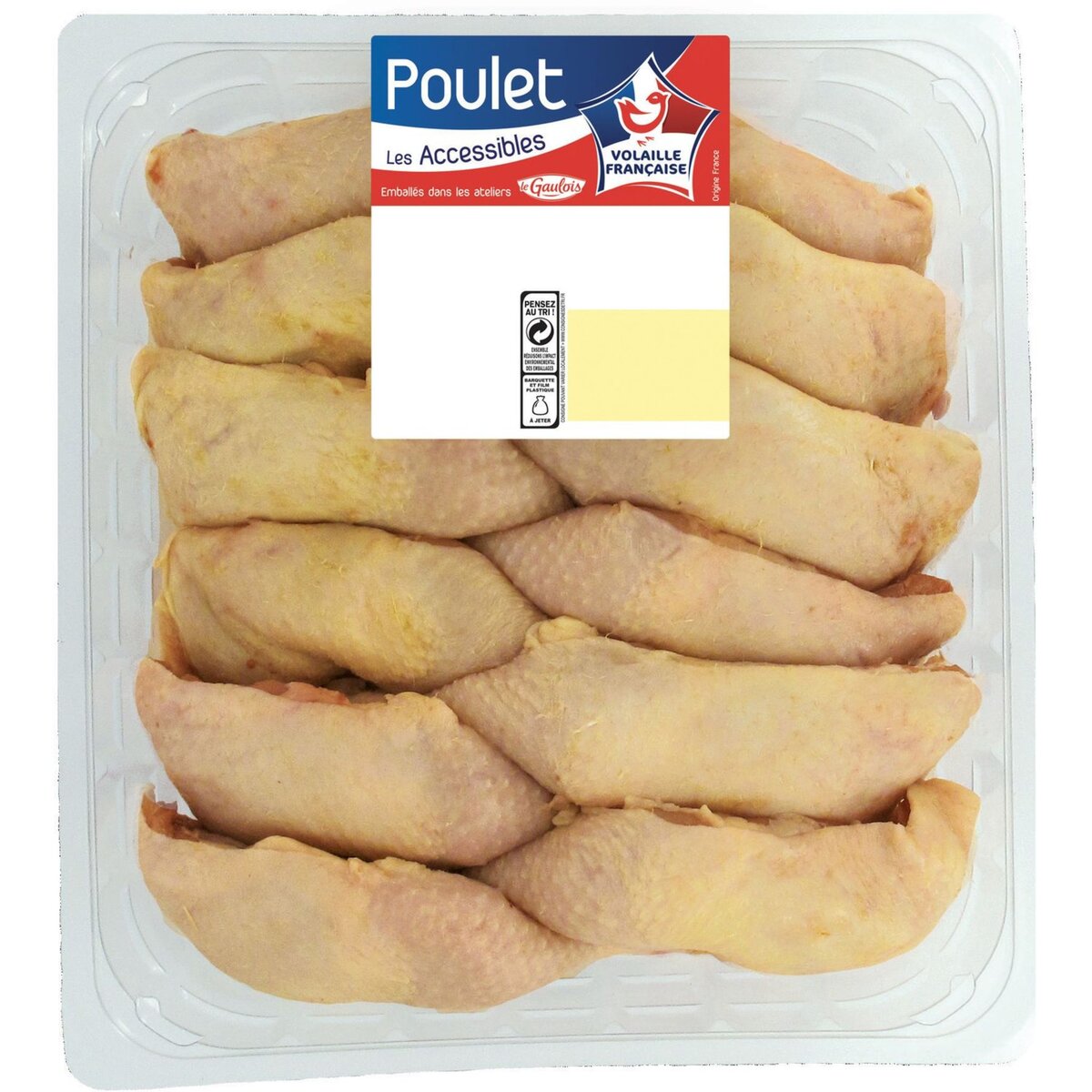 Cuisses de poulet jaune xxl 3kg 3kg