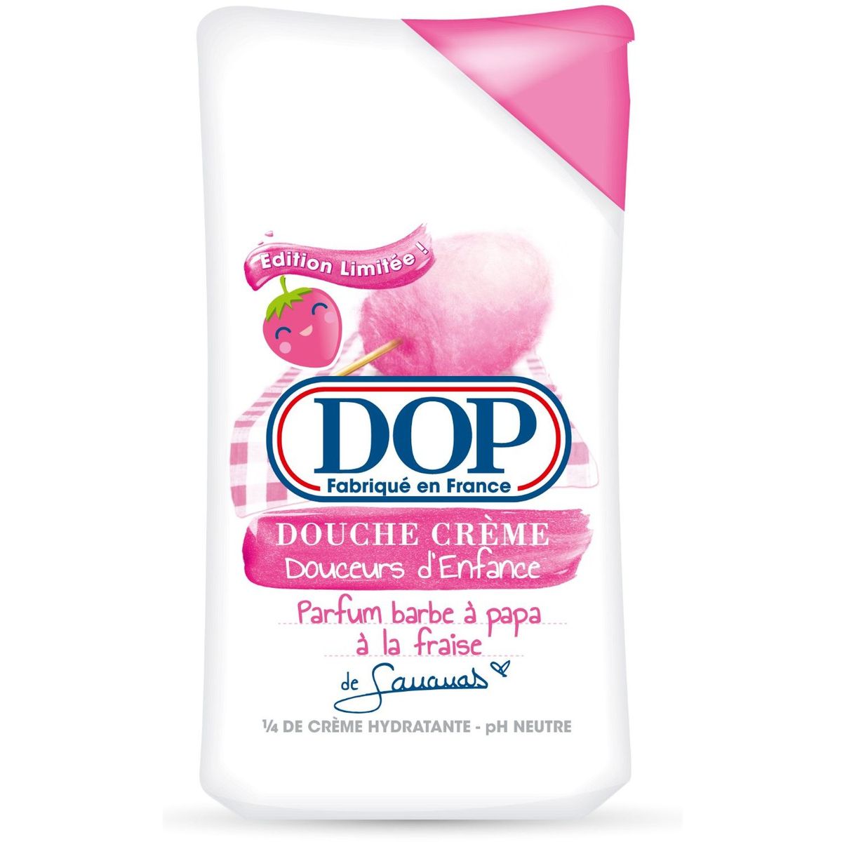 DOP Douceurs d'enfance crème de douche barbe à papa fraise 250ml