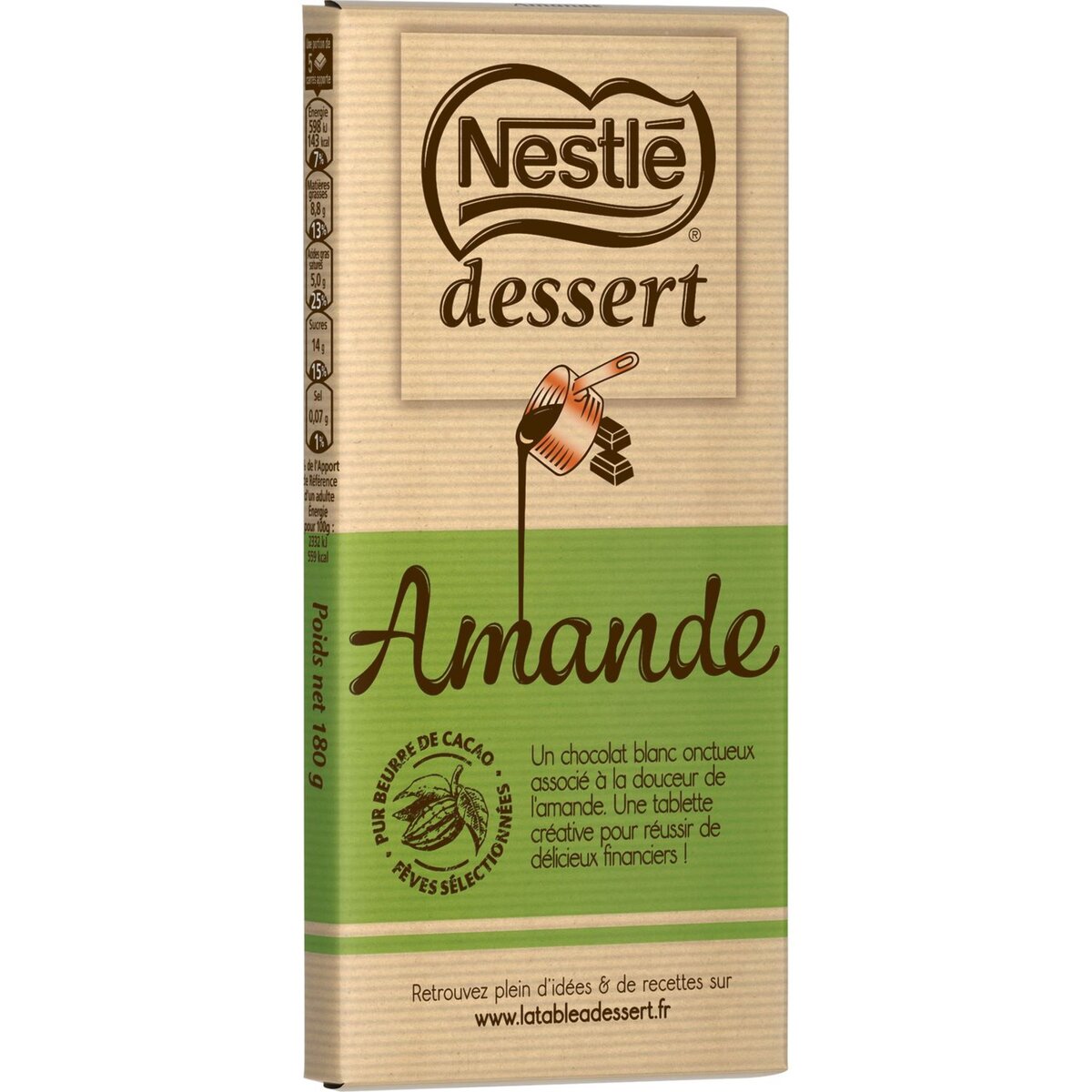 NESTLE Nestlé dessert amande 180g
