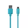 SELECLINE Câble USB Type A / Micro Type C - Mâle/mâle - 1 mètre - Couleur aléatoire