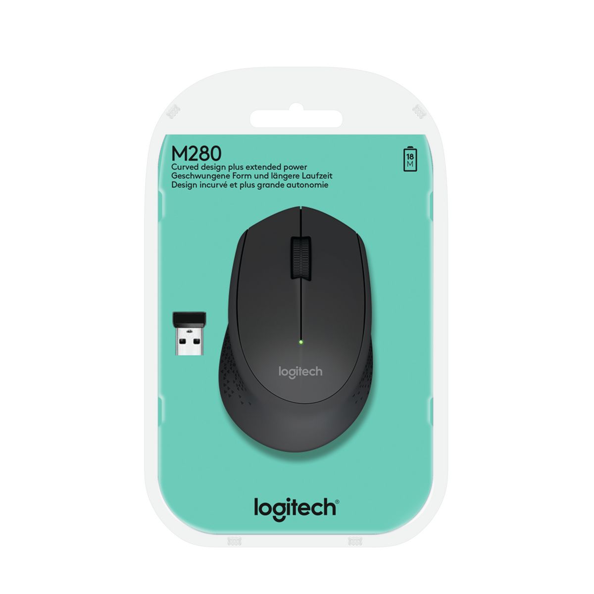 LOGITECH Souris LOGITECH WIRELESS MOUSE M280
