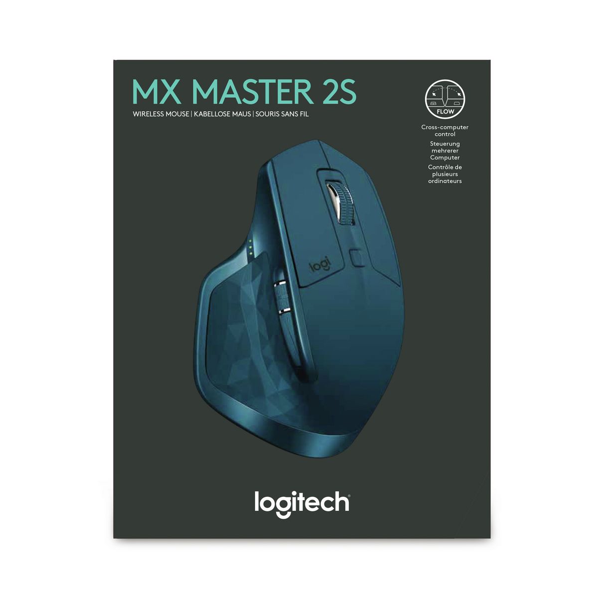 LOGITECH Souris sans fil MX Master 2S bleue