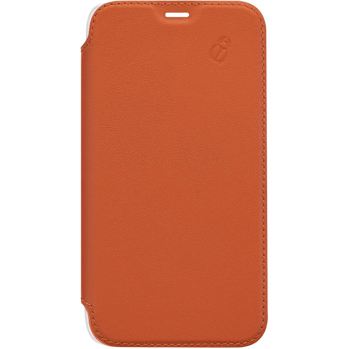 BEETLE CAS Etui folio pour iPhone XS Max - Orange et Bleu