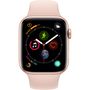 Voir la diapositive 3 : APPLE Montre connectée - Watch Séries 4 GPS - Étanche - Or - Ecran 44 mm