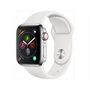 Voir la diapositive 1 : APPLE Montre connectée - Watch Series 4 - GPS - Etanche - Aluminium et Blanc- Ecran 40mm