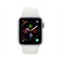 Voir la diapositive 3 : APPLE Montre connectée - Watch Series 4 - GPS - Etanche - Aluminium et Blanc- Ecran 40mm