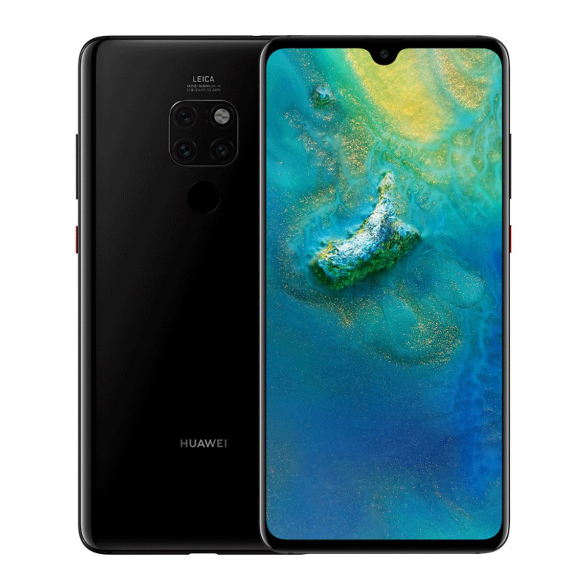 HUAWEI Smartphone - Mate 20 - 128 Go - 6.53 pouces - Noir - Double SIM - 4G
