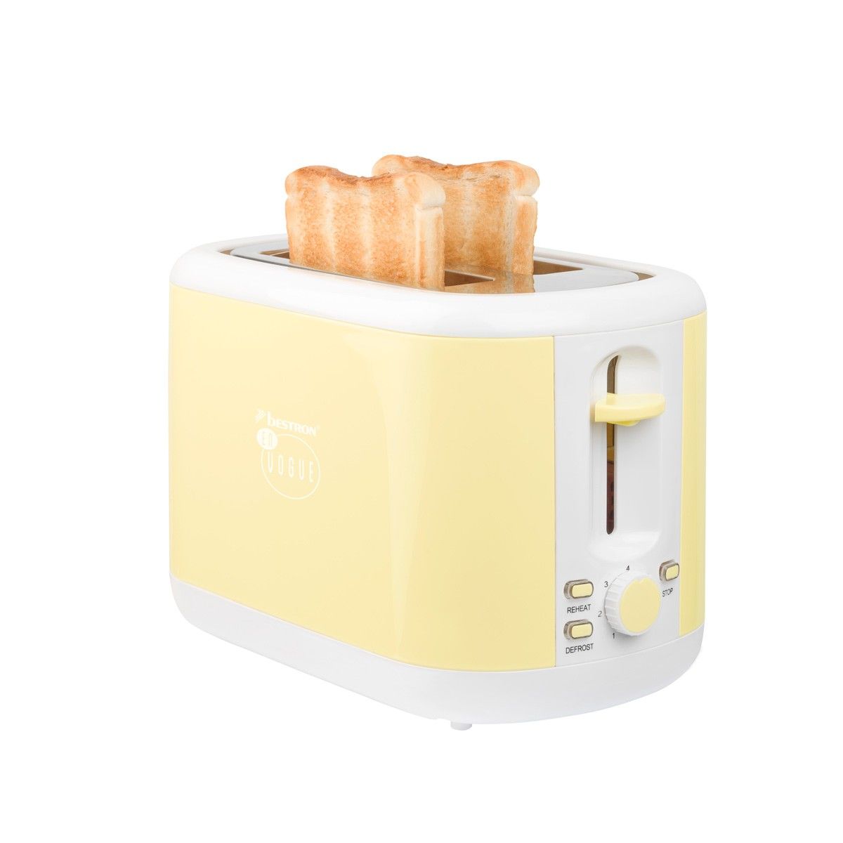 BESTRON Grille pain ATS300EVB En Vogue, Vanille