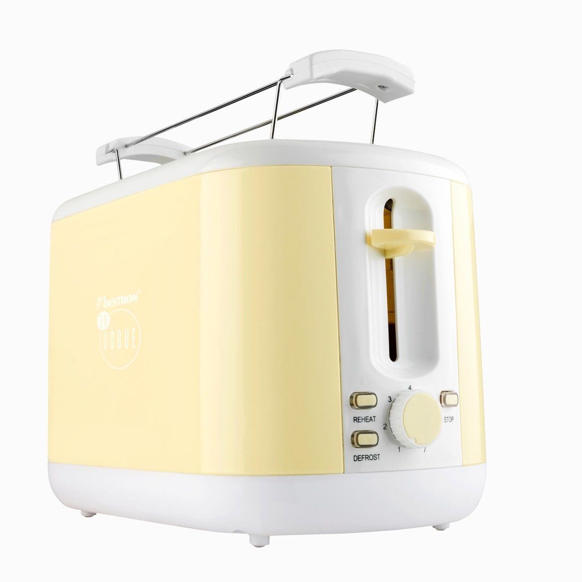 BESTRON Grille pain ATS300EVB En Vogue, Vanille