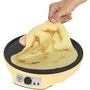 Voir la diapositive 2 : BESTRON Crêpière ASW602 Sweet Dreams, Jaune