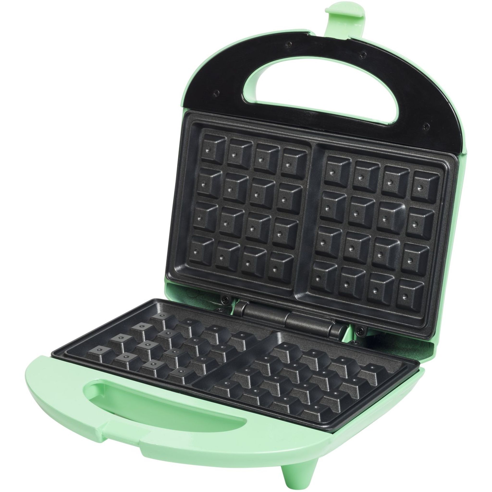 Voir la diapositive 6 : BESTRON Gaufrier ASW401 Sweet Dreams, Vert