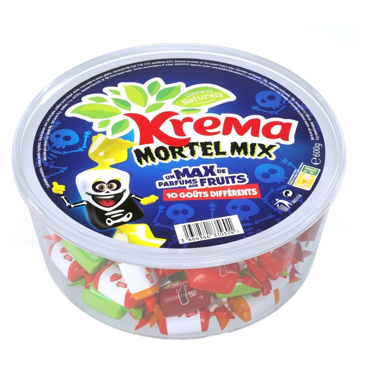 KREMA Kréma bonbons 600g Halloween mortel