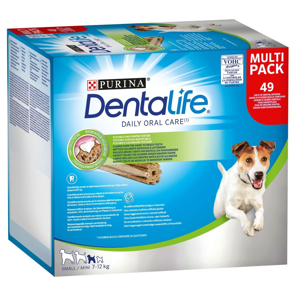 PURINA Dentalife friandises batônnets hygiène dentaire pour petit chien 49 pièces
