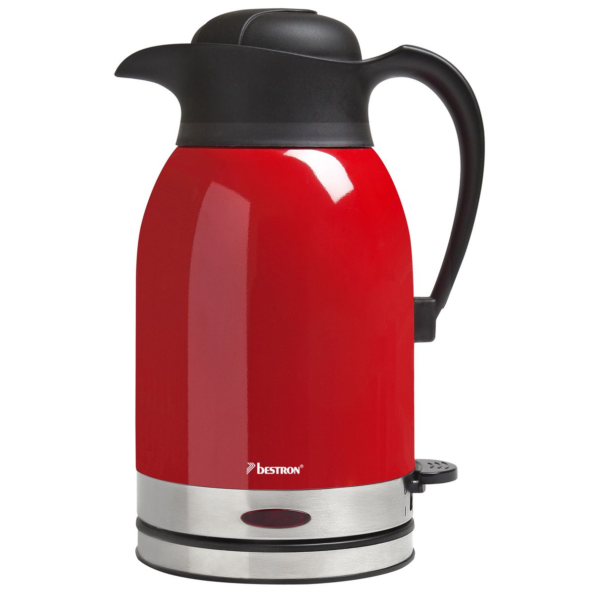 BESTRON Bouilloire Thermos ATW1600 Hot Red, Rouge