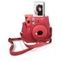 Voir la diapositive 4 : FUJIFILM Pack Découverte Appareil Photo Instantané - Instax Mini 9 - Rouge coquelicot