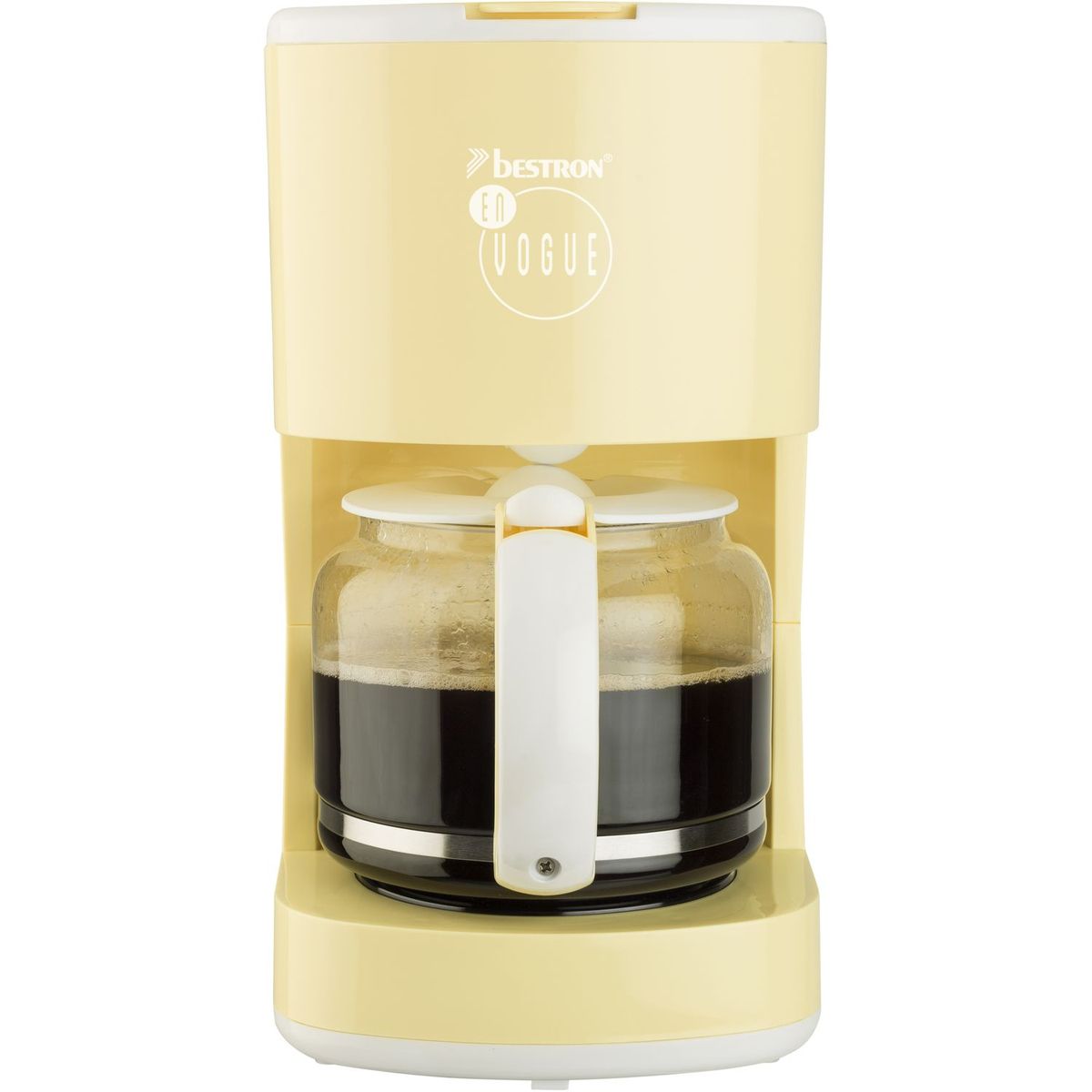 BESTRON Cafetière électrique ACM300EVV En vogue, Jaune