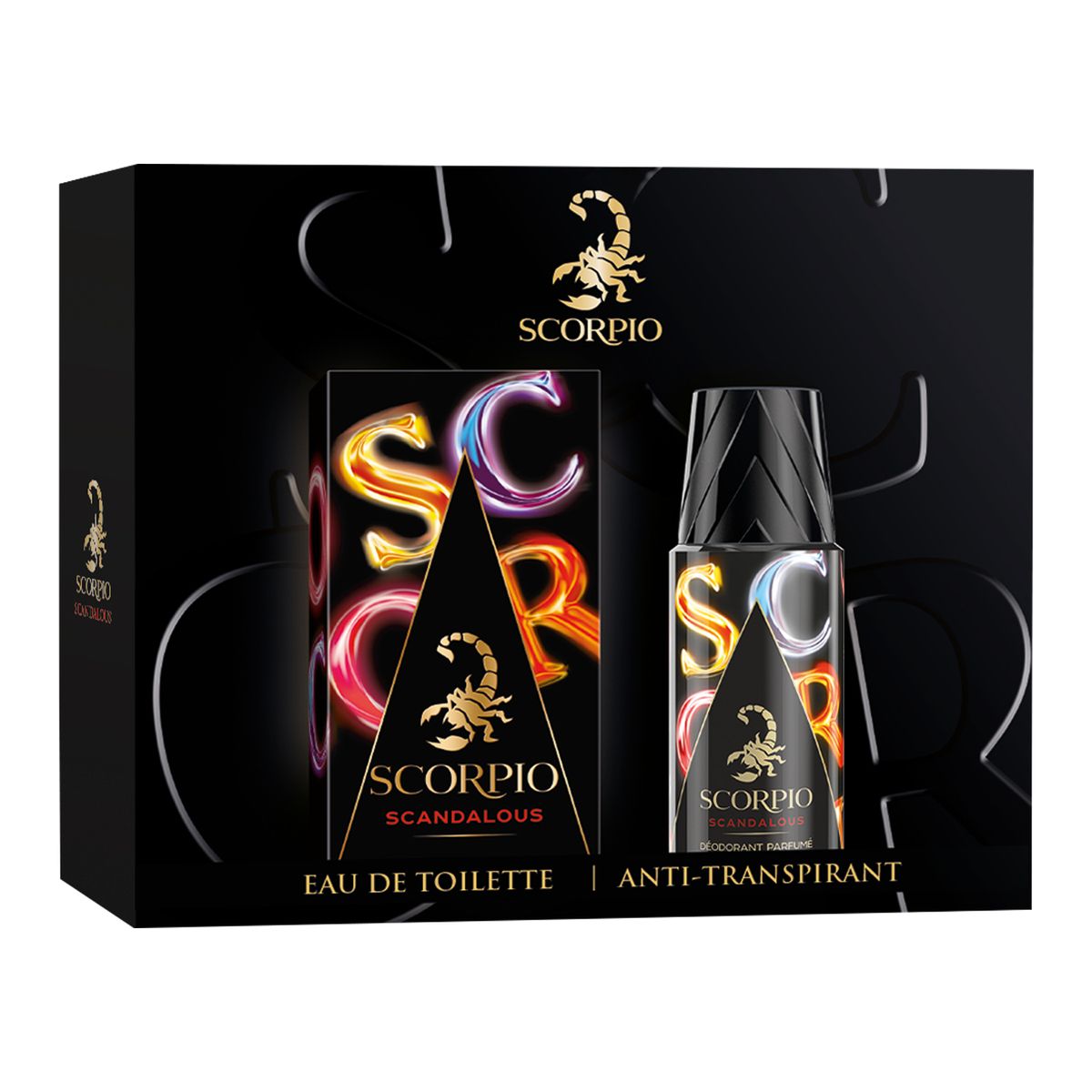 SCORPIO Coffret homme eau de toilette & anti-transpirant 2 produits