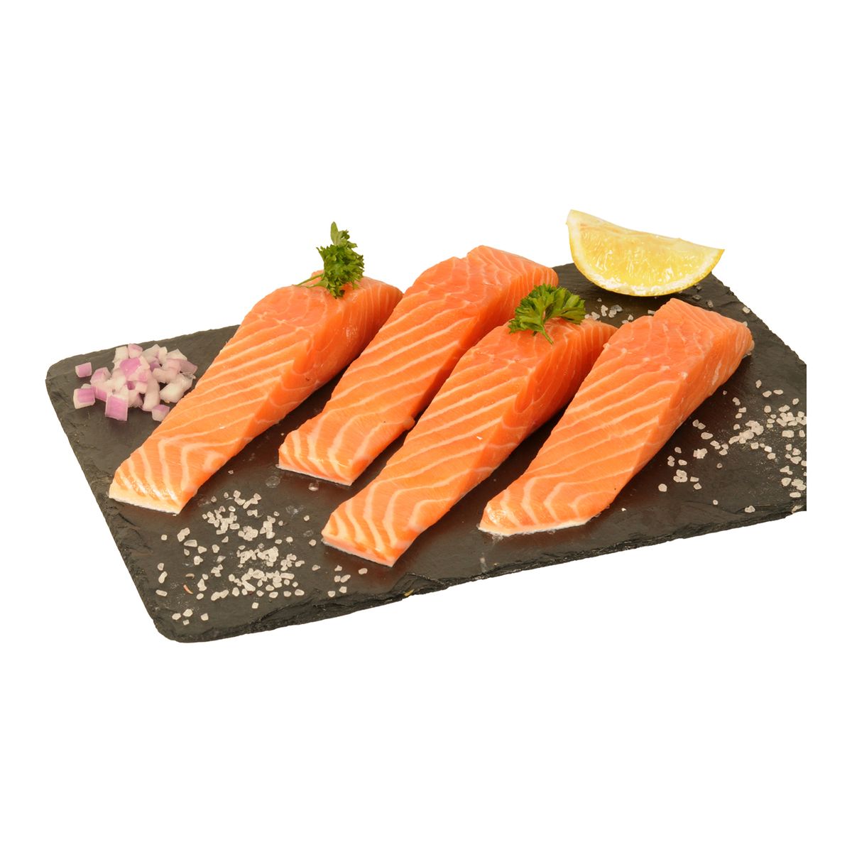 Pavés de saumon filière responsable x4 -560g 4 pièces 560g