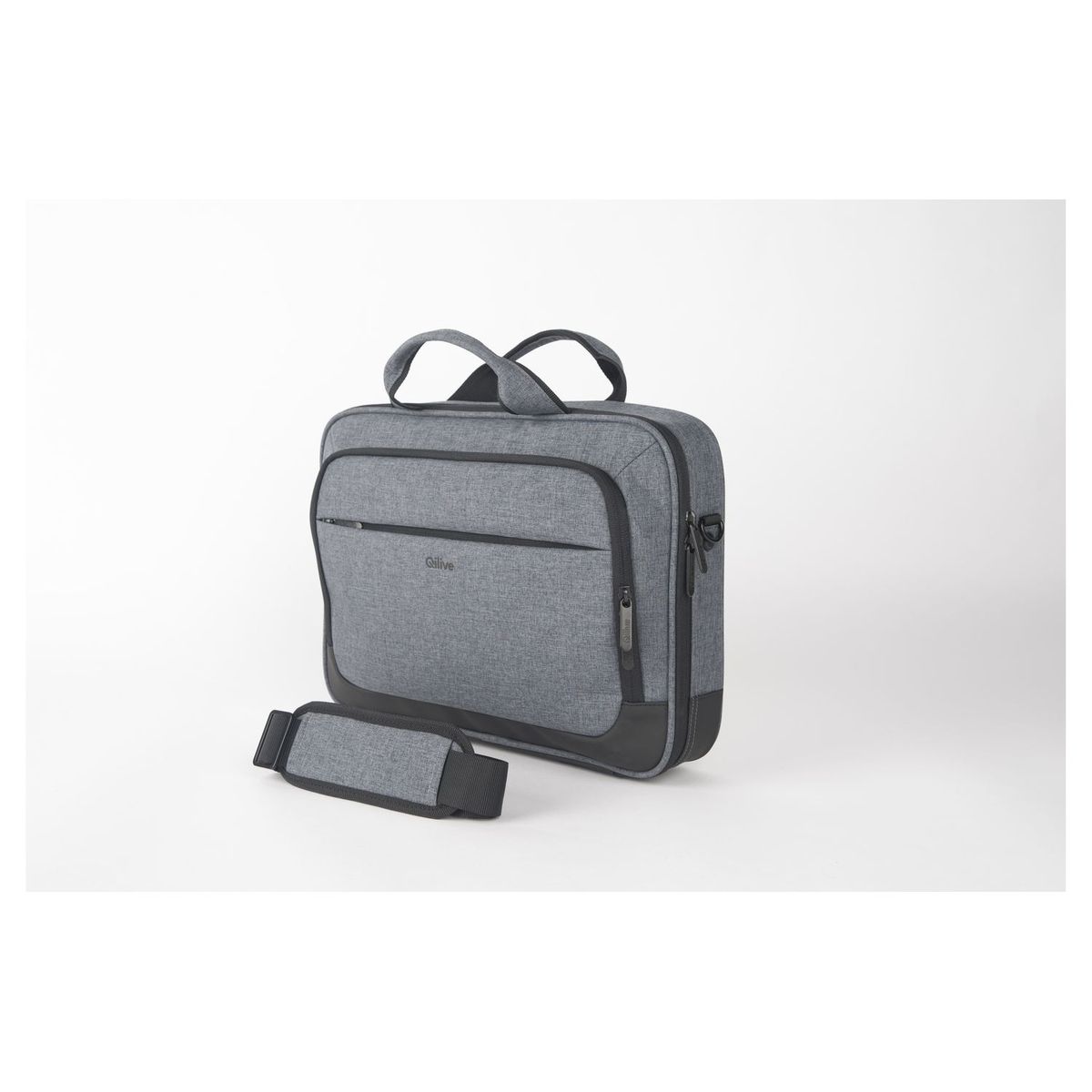 QILIVE Sacoche Ordinateur Portable 15-16" - Gris