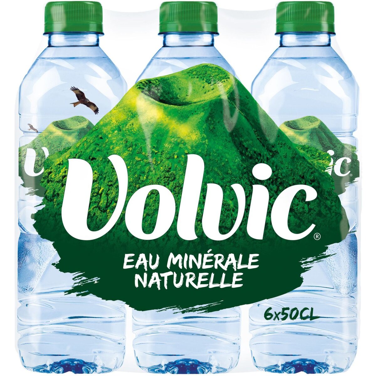 VOLVIC Eau minérale plate bouteilles 6x50cl